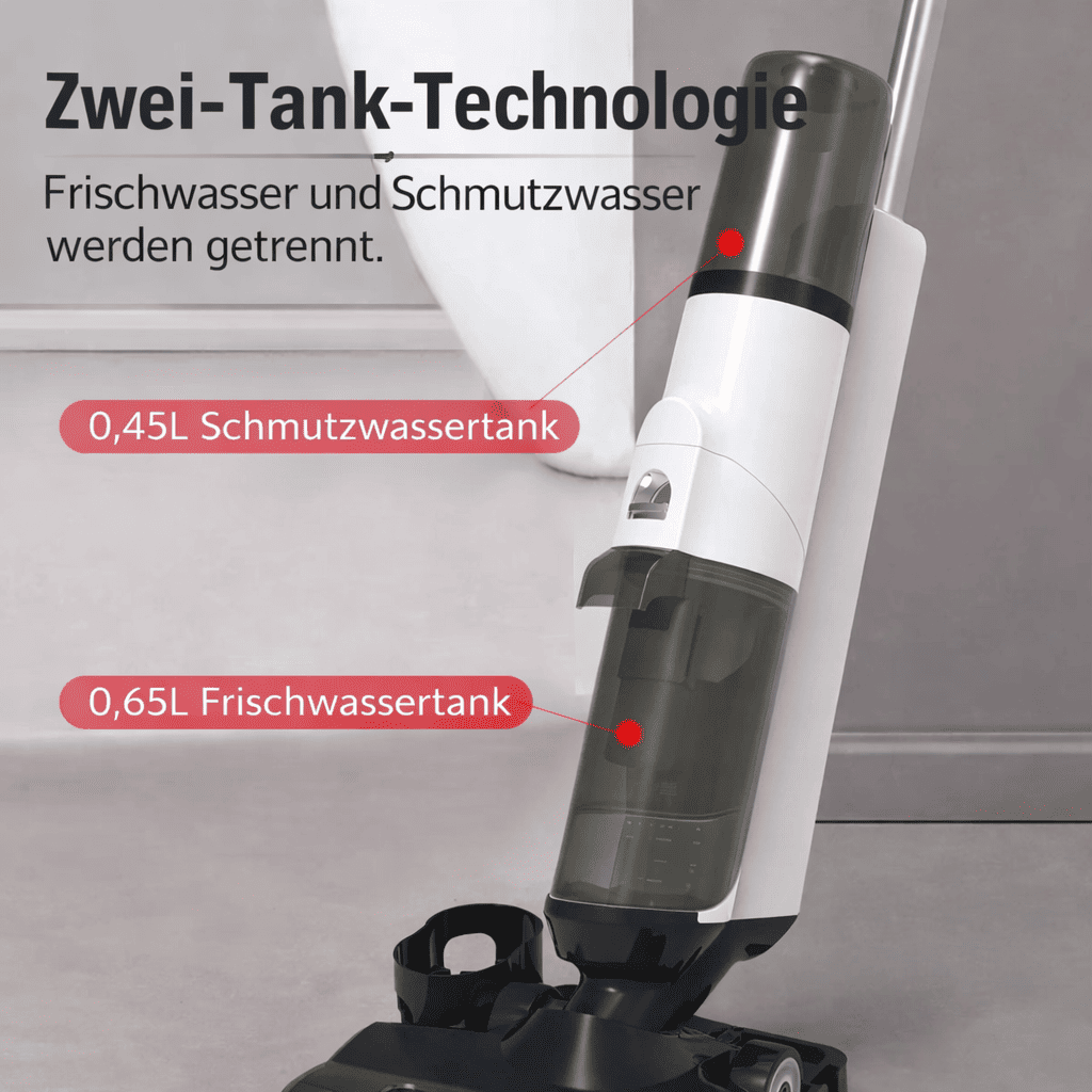 AQUALUX Pro 45 – Nass & Trocken Reinigung in einem Schritt